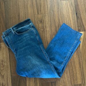 Frame Denim Blue Straight Jeans